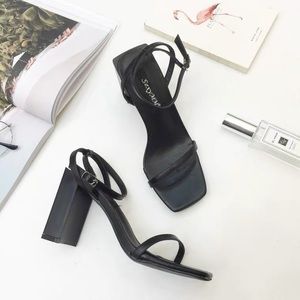 Thick heel sandals